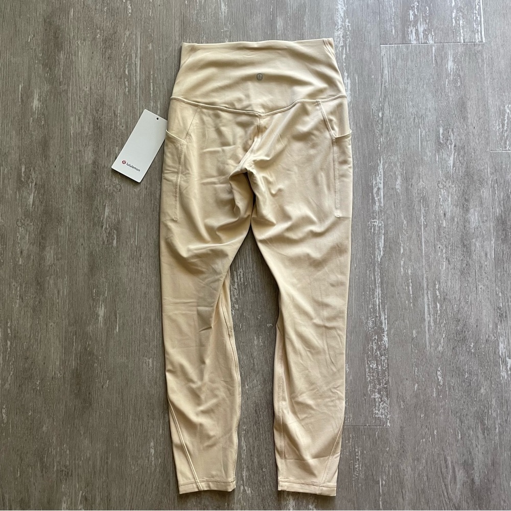Sold Lululemon Align HR Pant POCKETS 25" - Prosecco - Picture 3 of 11